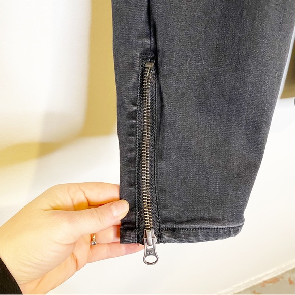 Liverpool | Penny Jeans in Carbon Wash Skinny Fit w/ Ankle Zippers Sz.4 - Picture 7 of 13